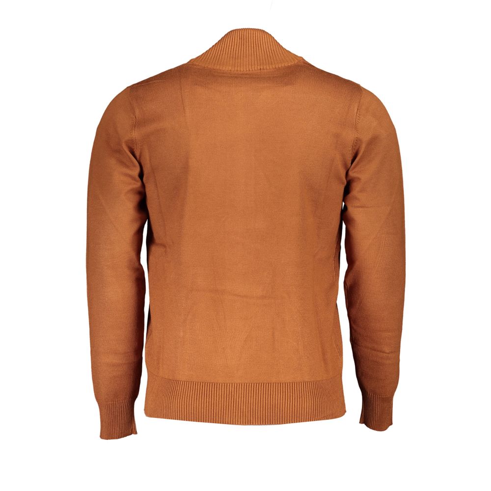 U.S. Grand Polo Brown Nylon Sweater