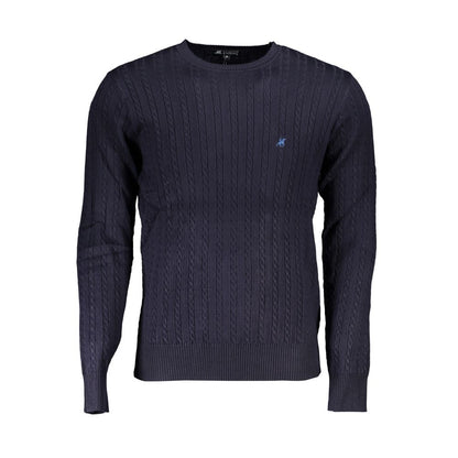 U.S. Grand Polo Classic Crew Neck Sweater with Contrast Details