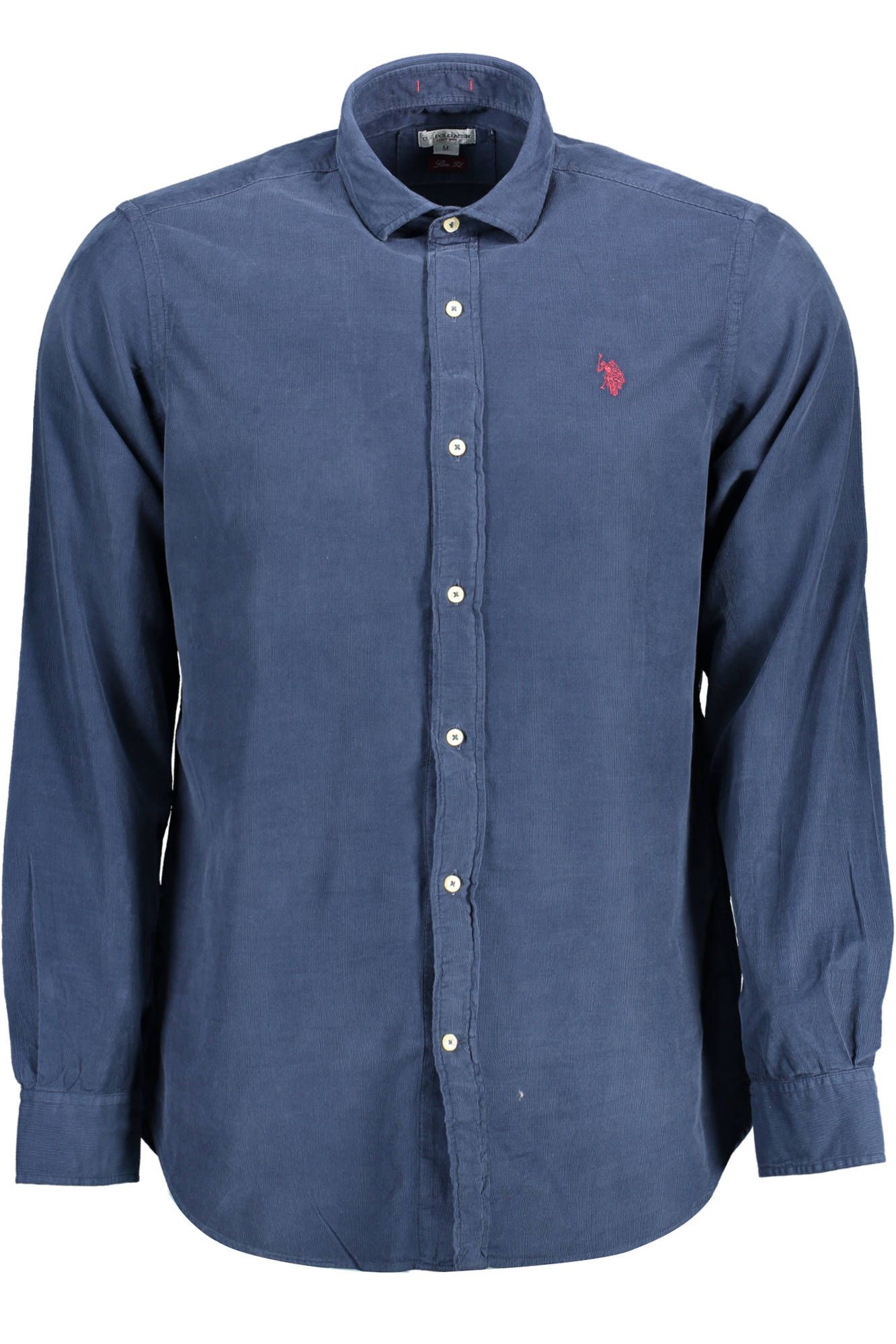 U.S. POLO ASSN. Sleek Slim Fit Long Sleeve Shirt with French Collar