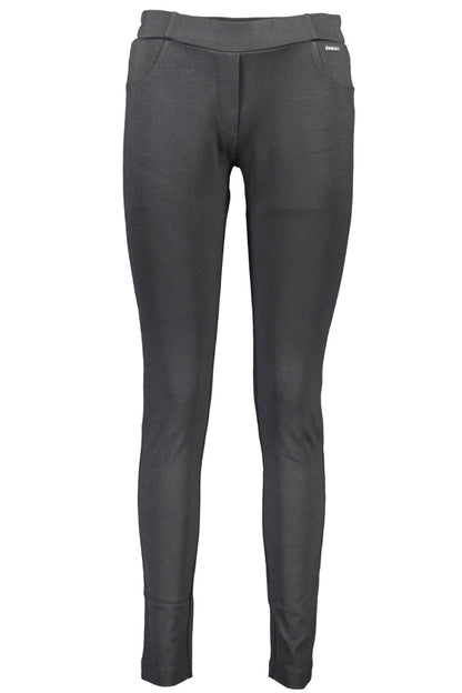 U.S. POLO ASSN. Sleek Black Elastic Waist Leggings