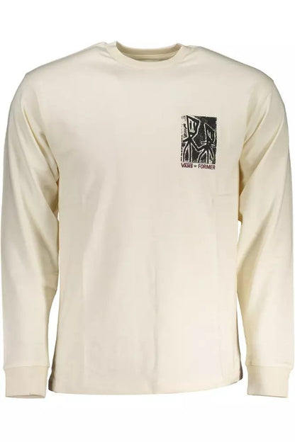 Vans Sleek Cotton Long Sleeve Round Neck Tee