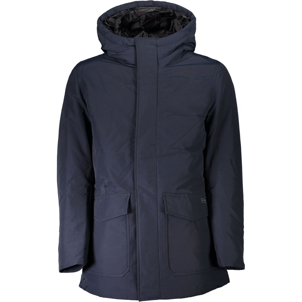 Woolrich Blue Cotton Jacket