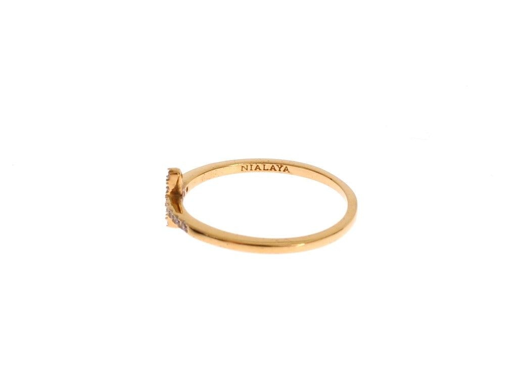 Nialaya Gold 925 Silberring