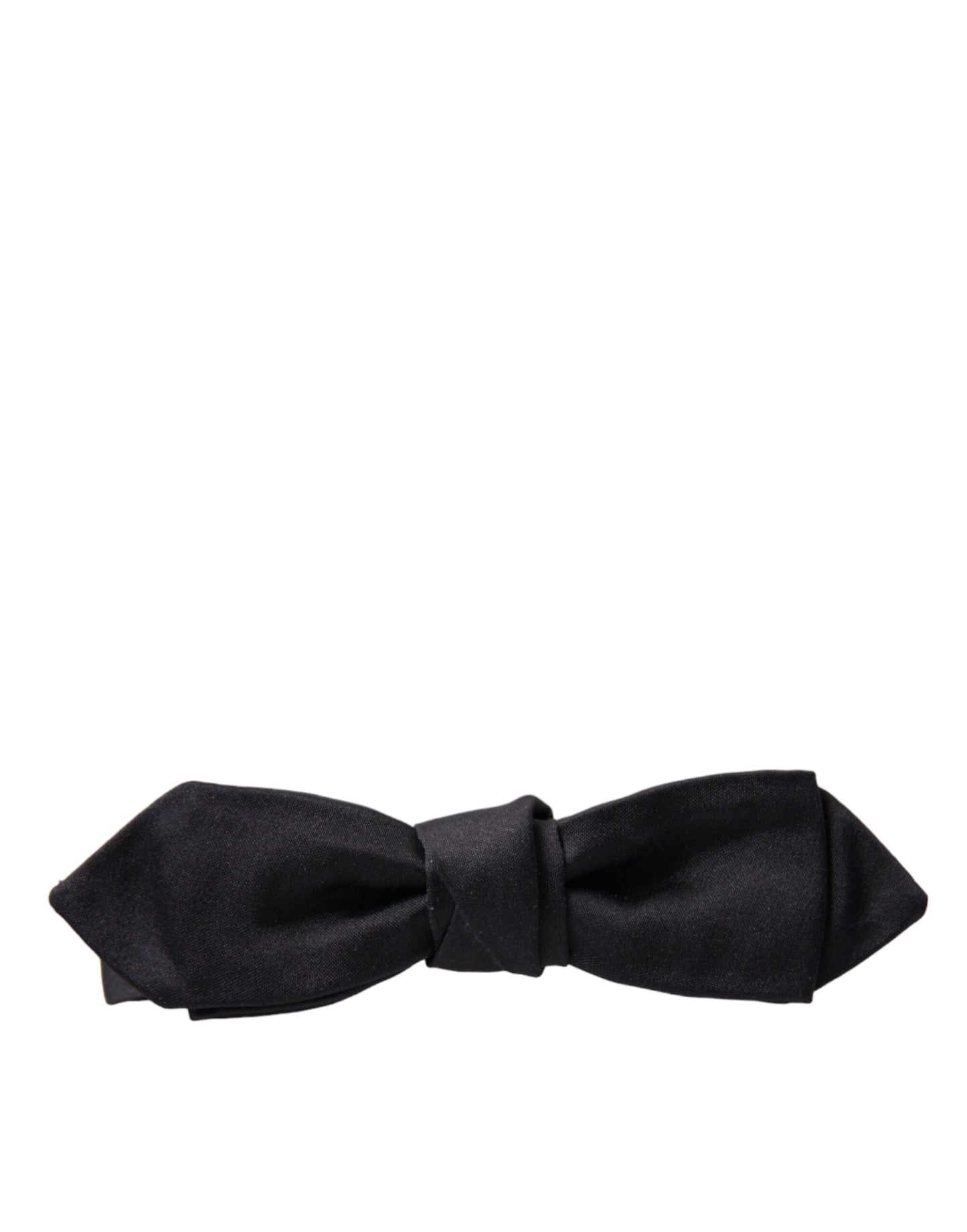 Dolce & Gabbana Elegant Silk Black Bow Tie for Gentleman