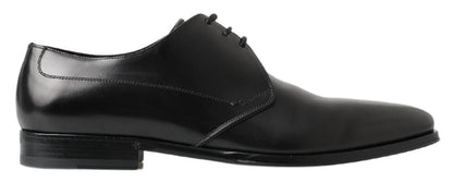 Schwarze Derby-Schuhe von Dolce &amp; Gabbana