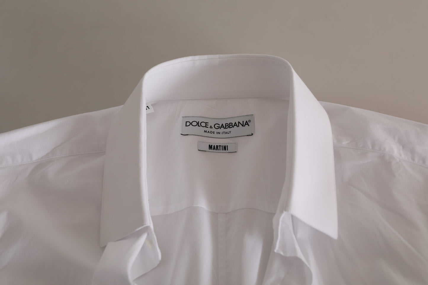 Dolce & Gabbana Elegant Slim Fit Cotton Dress Shirt