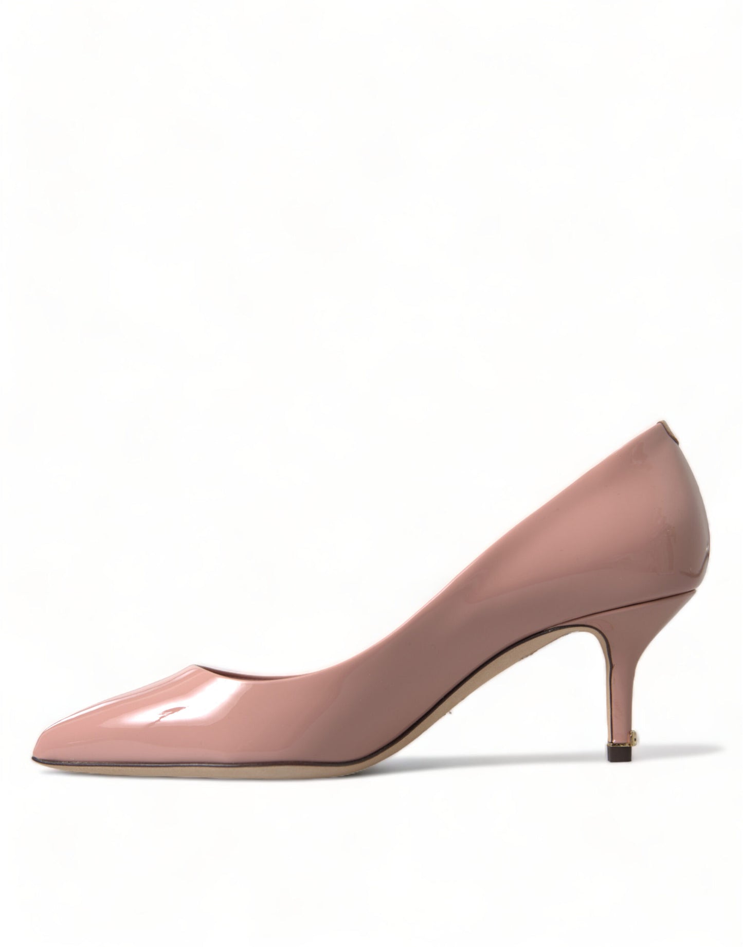 Dolce &amp; Gabbana Pink Lackleder Pumps Heels Schuhe