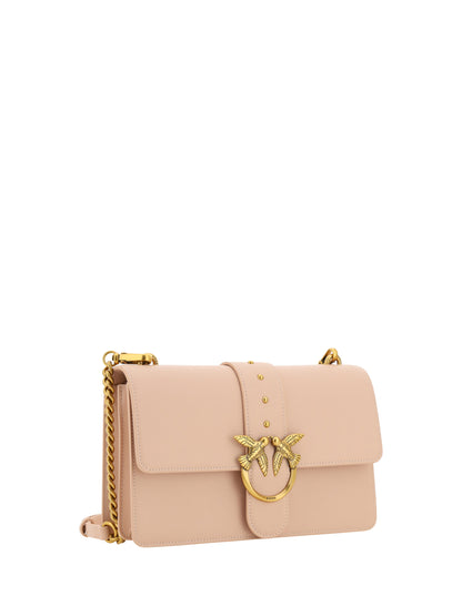 PINKO Chic Cipria Pink Classic Shoulder Bag