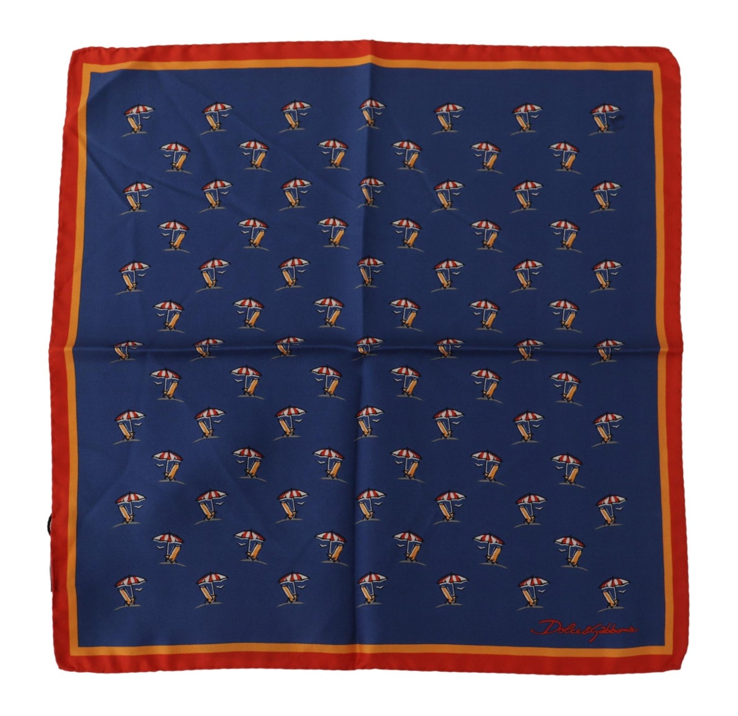 Dolce & Gabbana Elegant Silk Men's Square Scarf