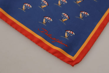 Dolce & Gabbana Elegant Silk Men's Square Scarf