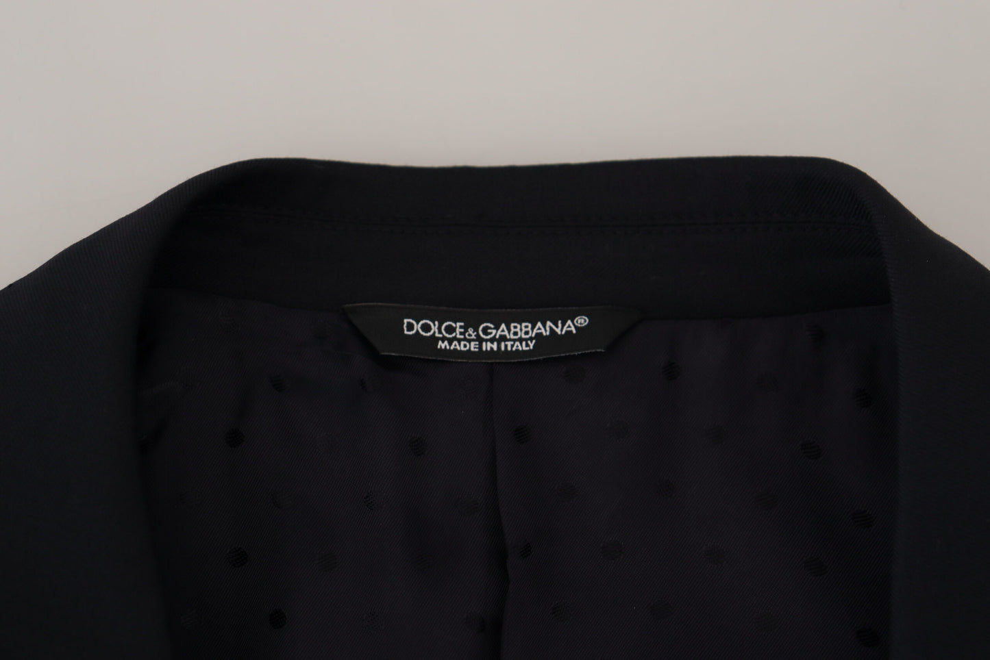 Dolce &amp; Gabbana Dunkelblauer formeller Sicilia-Blazer aus Wolle