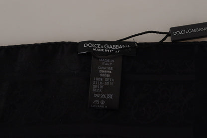 Dolce & Gabbana Elegant Silk Men's Square Scarf Wrap