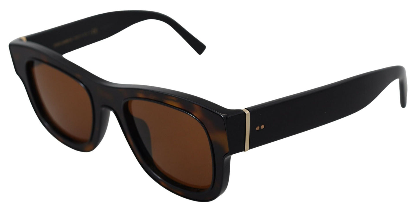 Dolce &amp; Gabbana Brown DG4379-F Sonnenbrille mit Verlaufsgläsern