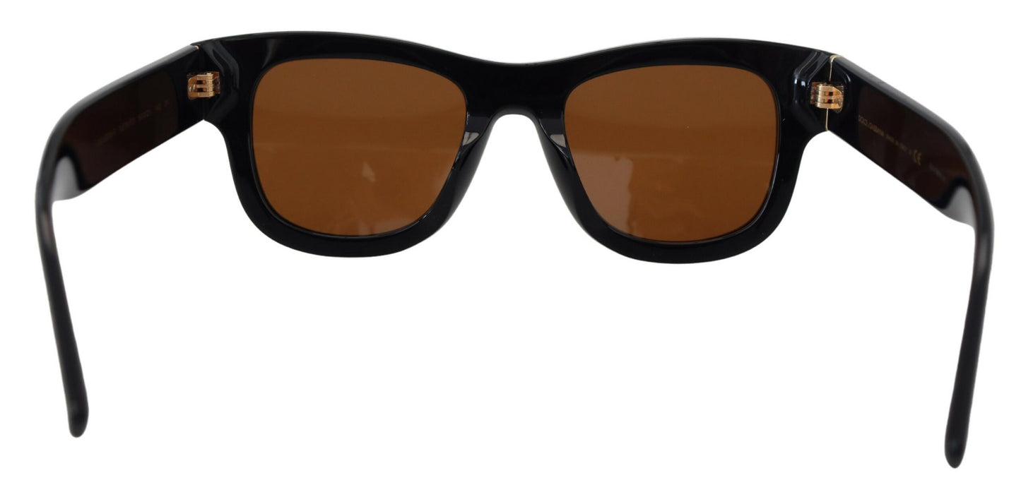 Dolce &amp; Gabbana Brown DG4379-F Sonnenbrille mit Verlaufsgläsern