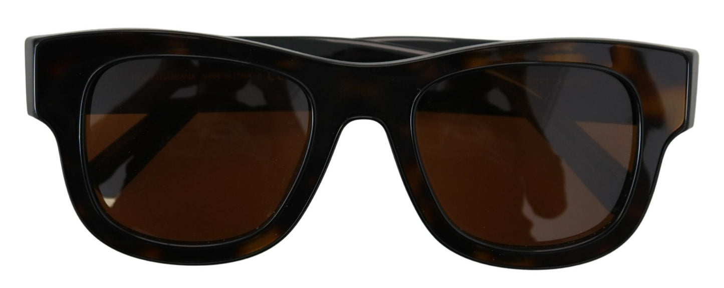 Dolce &amp; Gabbana Brown DG4379-F Sonnenbrille mit Verlaufsgläsern