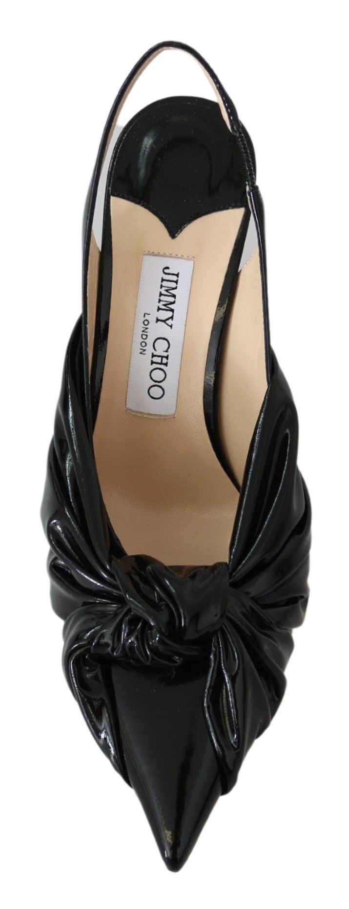 Jimmy Choo Annabell 85 Pumps aus schwarzem Lackleder