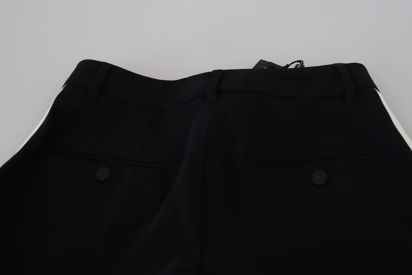 Schwarze Damenhose mit hoher Taille von Dolce &amp; Gabbana