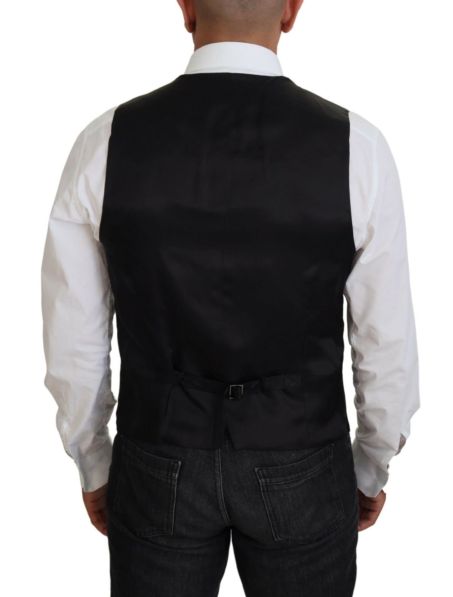 Dolce & Gabbana Elegant Single Breasted Formal Vest