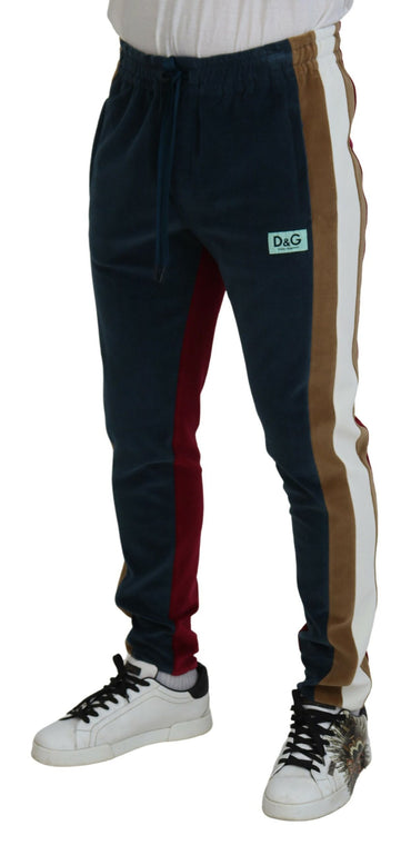 Dolce & Gabbana Exquisite Multicolor Jogger Pants