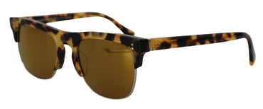 Dolce &amp; Gabbana Havana DG430A Sonnenbrille aus Acetat in Braungold