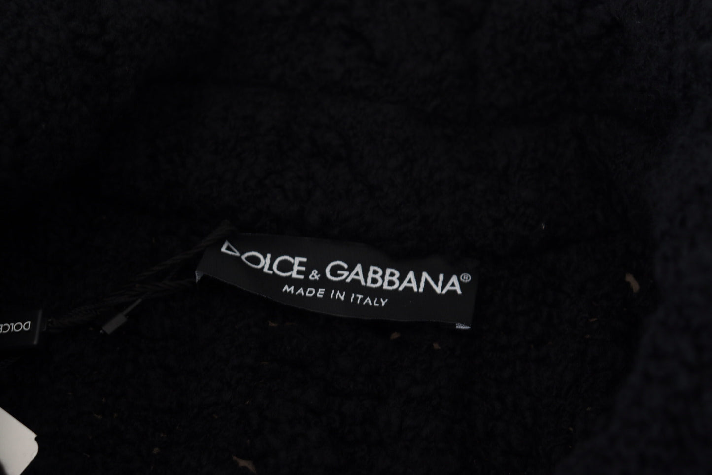 Dolce & Gabbana Elegant Black Wool-Cashmere Cardigan Sweater