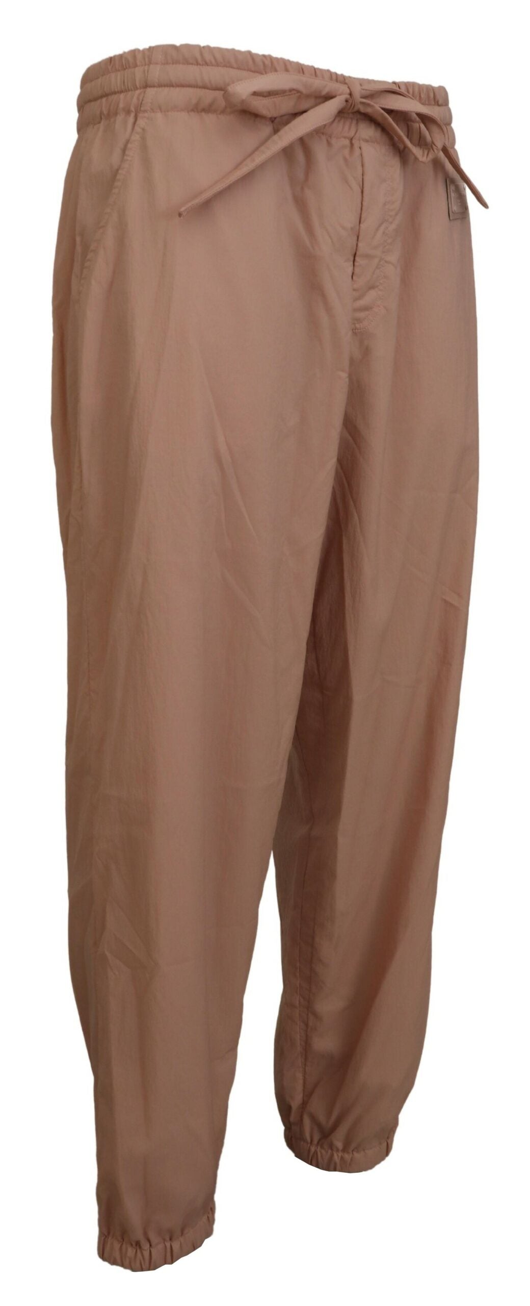 Dolce & Gabbana Elegant Peach Casual Sweatpants