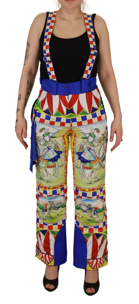 Mehrfarbig bedruckte Schneehose von Dolce &amp; Gabbana