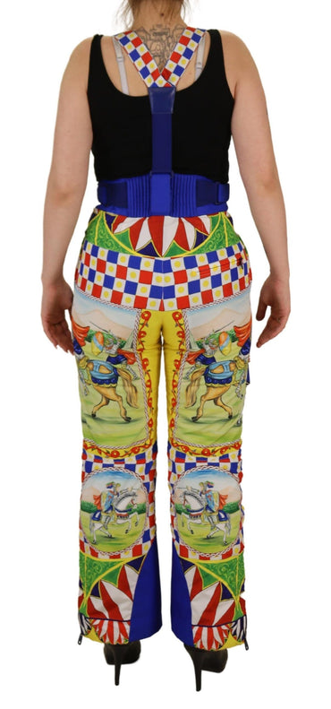 Mehrfarbig bedruckte Schneehose von Dolce &amp; Gabbana