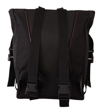 Schwarzer Givenchy-Rucksack „Downtown Top“ aus Stoff mit Reißverschluss