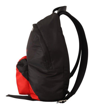 Urban-Rucksack aus Nylon in Rot und Schwarz von Givenchy