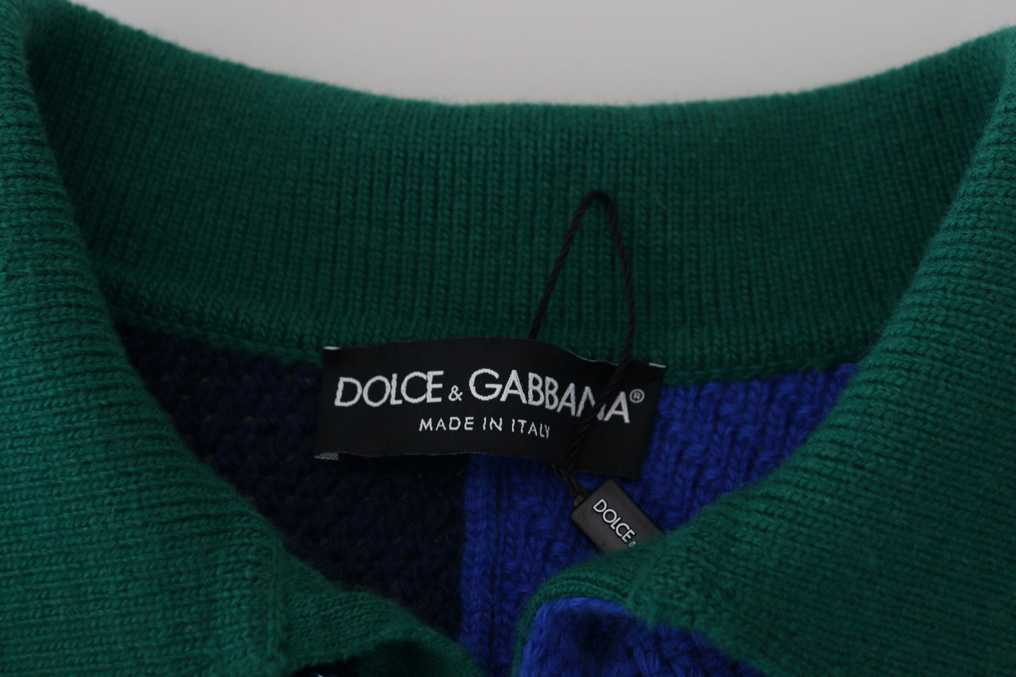 Dolce &amp; Gabbana Wollpullover mit mehrfarbigen Streifen