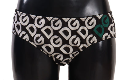 Dolce &amp; Gabbana Mehrfarbige Slip-Bottom-Unterwäsche mit DG-Logo-Print