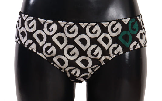 Dolce &amp; Gabbana Mehrfarbige Slip-Bottom-Unterwäsche mit DG-Logo-Print