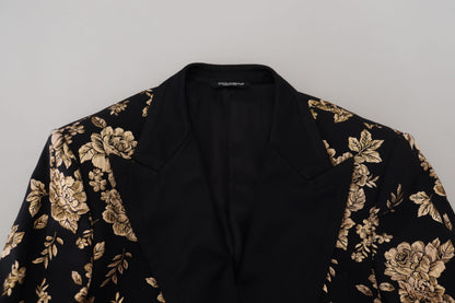 Dolce & Gabbana Floral Embroidered Evening Blazer