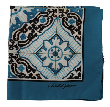 Dolce & Gabbana Elegant Multicolor Silk Men's Scarf