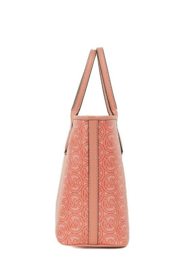 Michael Kors Jodie Small Sherbert Jacquard Logo Tragetasche aus recyceltem Polyester