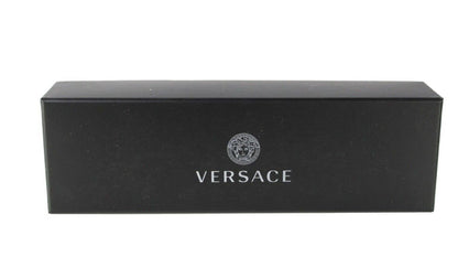 Versace Medusa Western-Armband aus glattem Leder mit vergoldetem Messing und goldener Schnalle