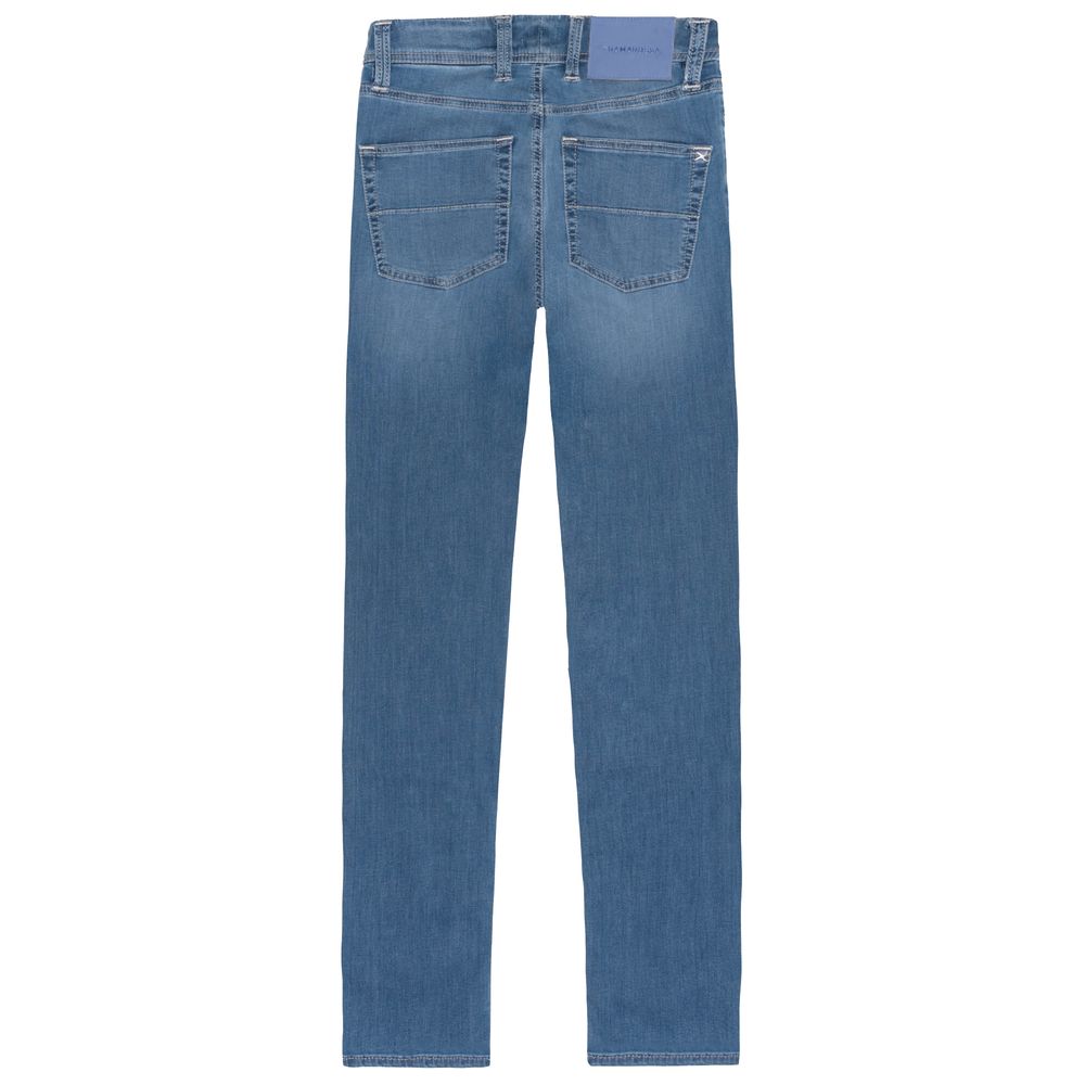 Tramarossa Elevated Essentials: Chic Men's Light Blue Jeans