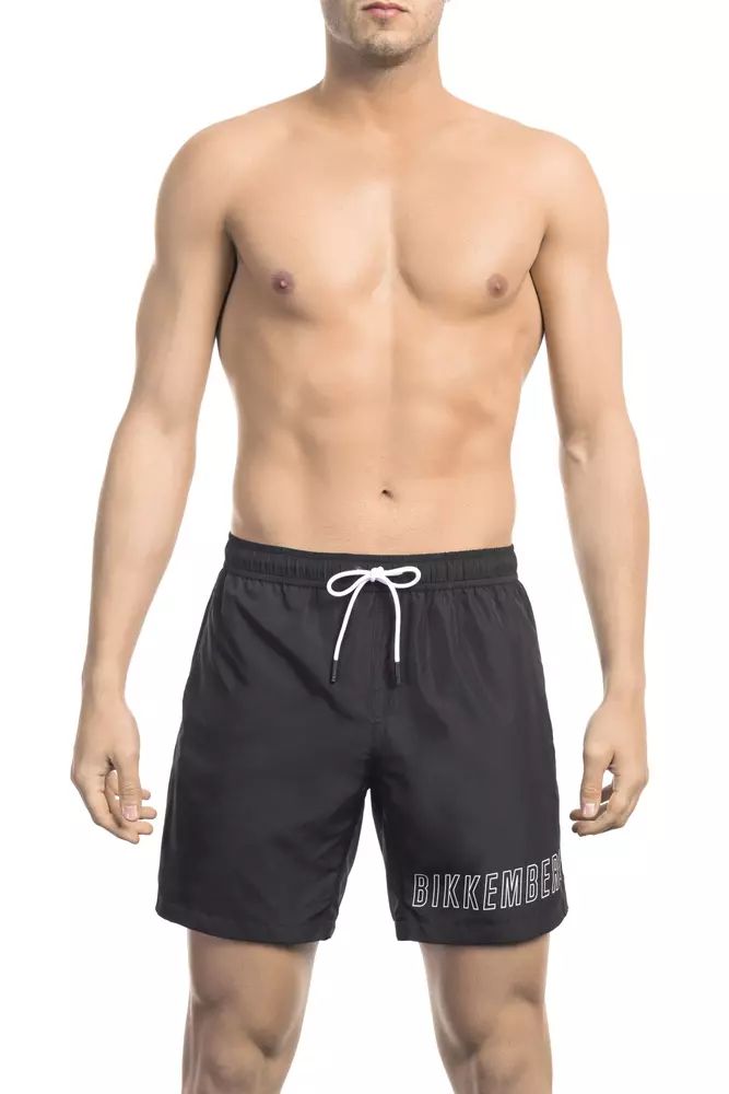 Bikkembergs Badebekleidung aus schwarzem Polyester