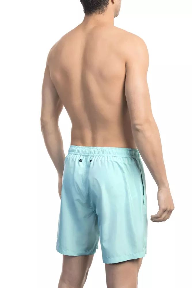 Bikkembergs Elegant Light Blue Swim Shorts