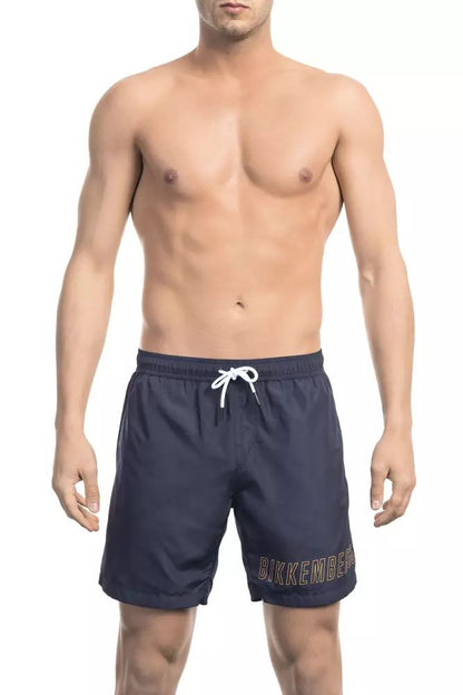 Bikkembergs blaue Polyester-Badebekleidung