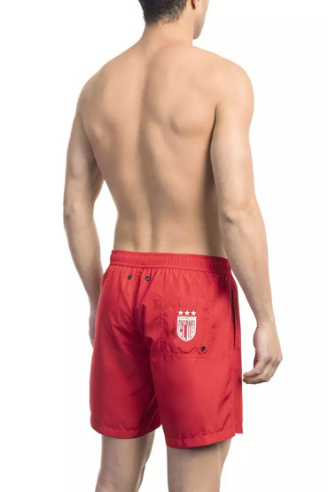 Bikkembergs rote Polyester-Badebekleidung