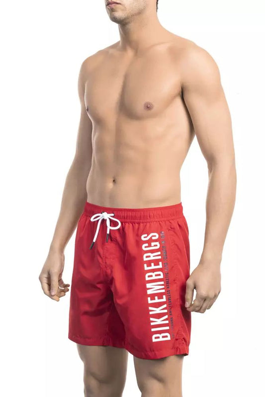 Bikkembergs rote Polyester-Badebekleidung