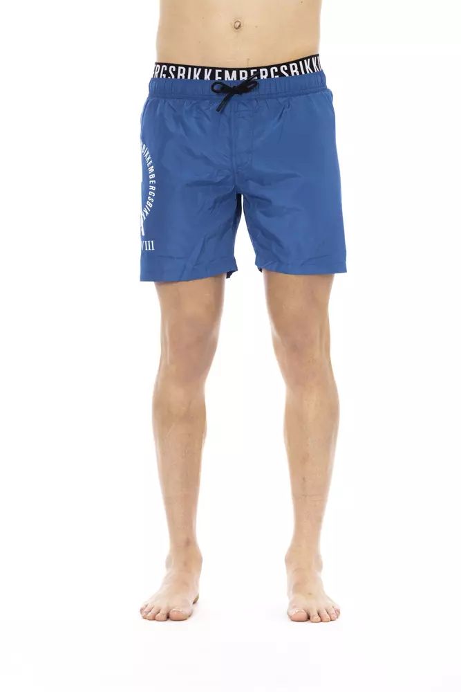 Bikkembergs blaue Polyester-Badebekleidung