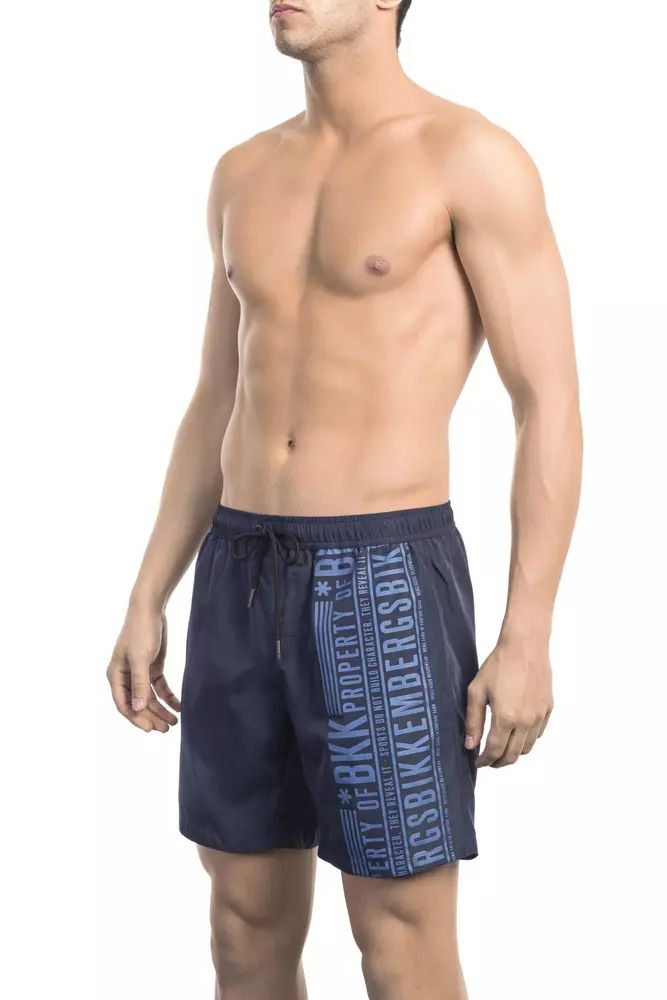 Bikkembergs blaue Polyester-Badebekleidung