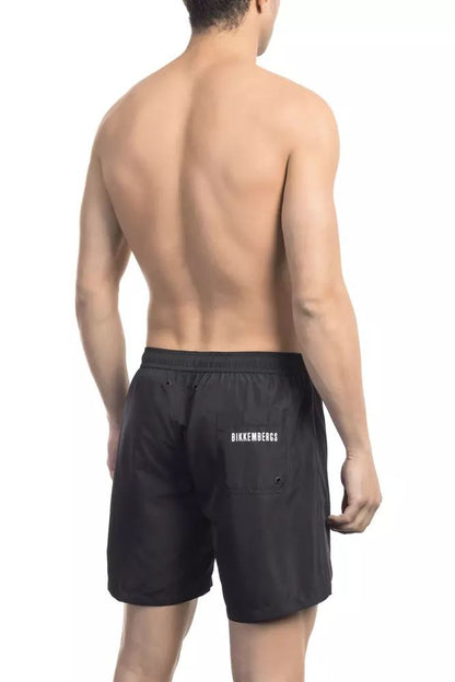 Bikkembergs Badebekleidung aus schwarzem Polyester