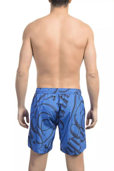 Bikkembergs blaue Polyester-Badebekleidung