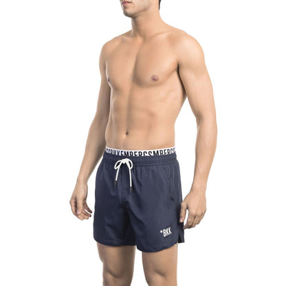 Bikkembergs blaue Polyester-Badebekleidung