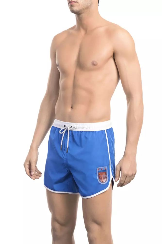 Bikkembergs blaue Polyester-Badebekleidung