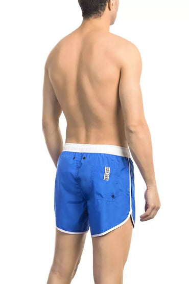 Bikkembergs blaue Polyester-Badebekleidung